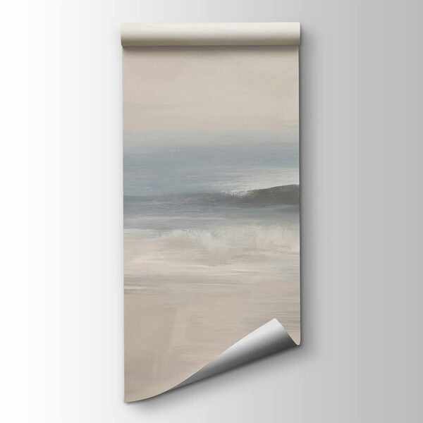 Waves crashing on a beach