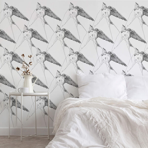 Group of birds with wings Group of birds with wings