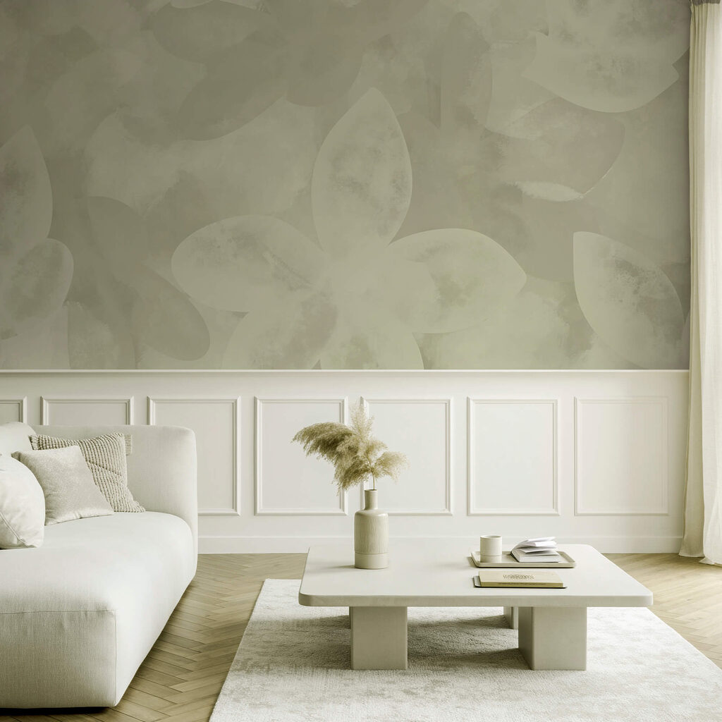 White flower pattern White flower pattern