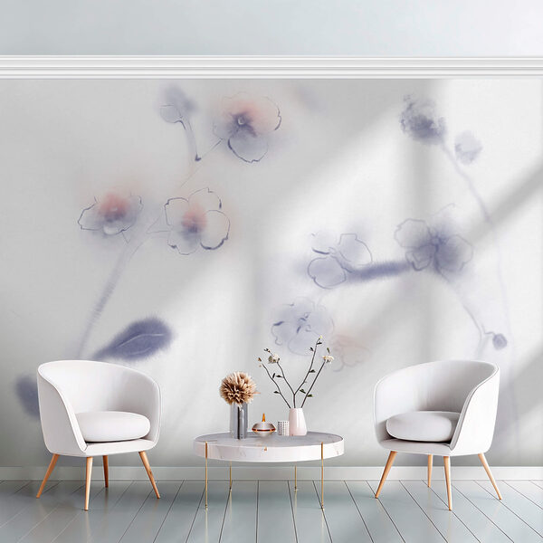 Soft petals in delicate watercolors Soft petals in delicate watercolors