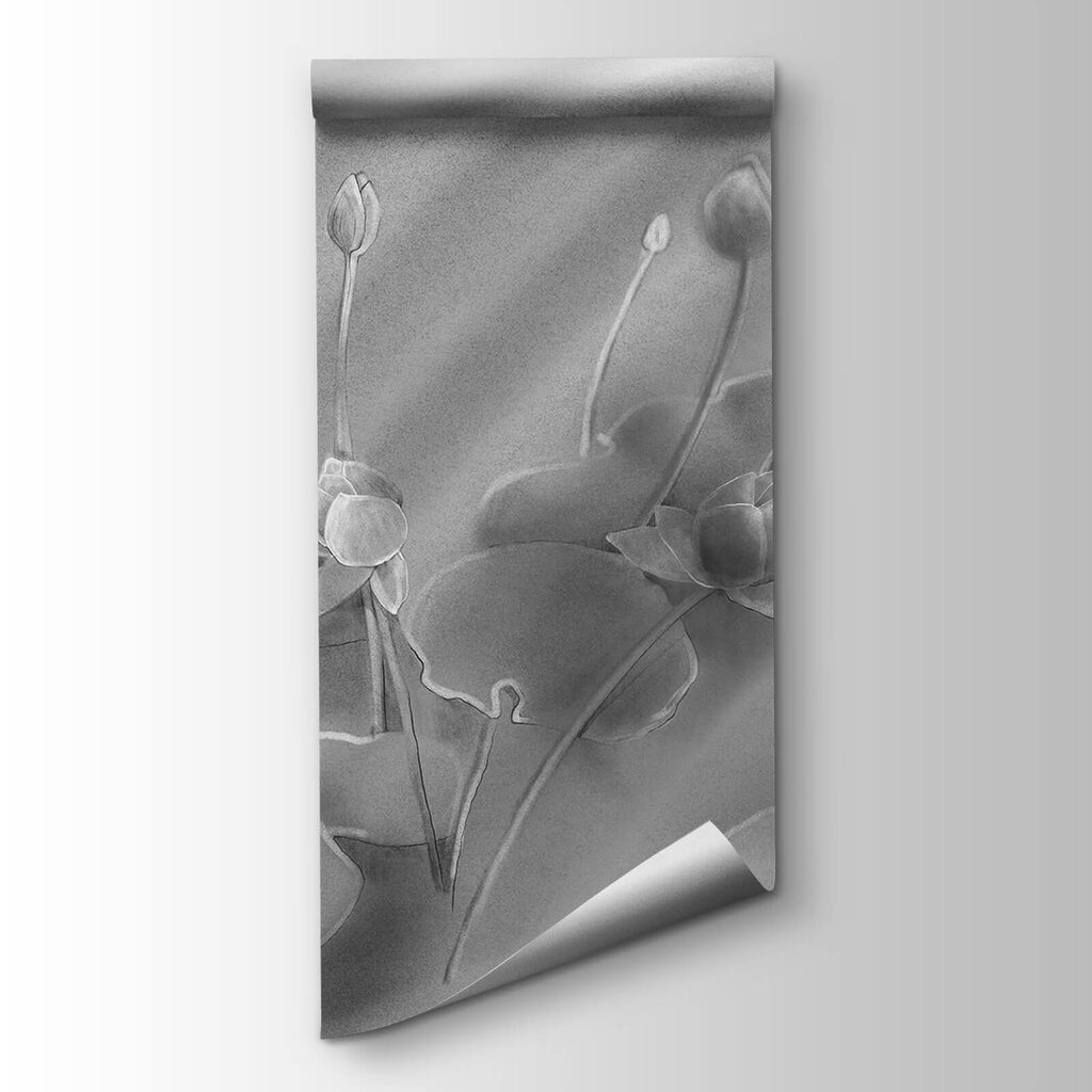 Serene water lily scene captured beautifully