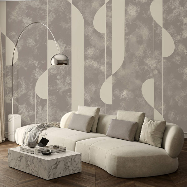 Wall murals Wall murals Abstract pattern in soft tones (SKU: t00553v1)