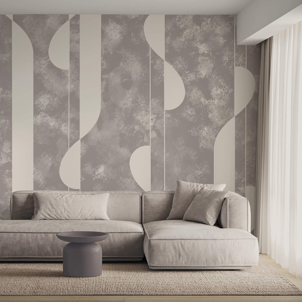 Abstract pattern in soft tones