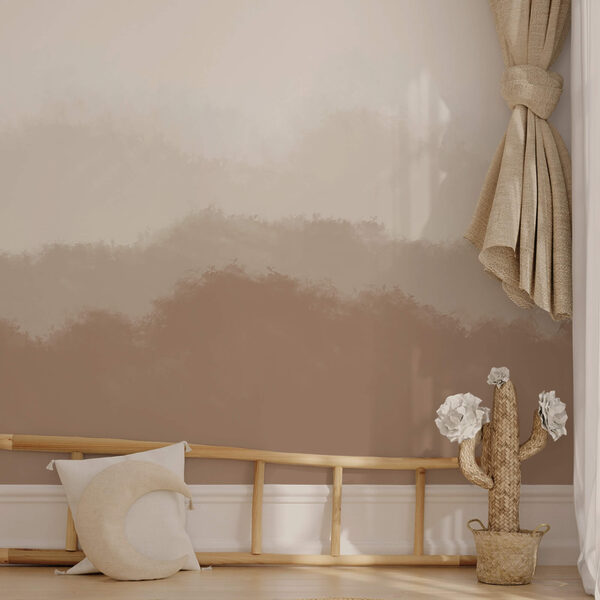 Wall murals Wall murals Brown and white background (SKU: t00554)