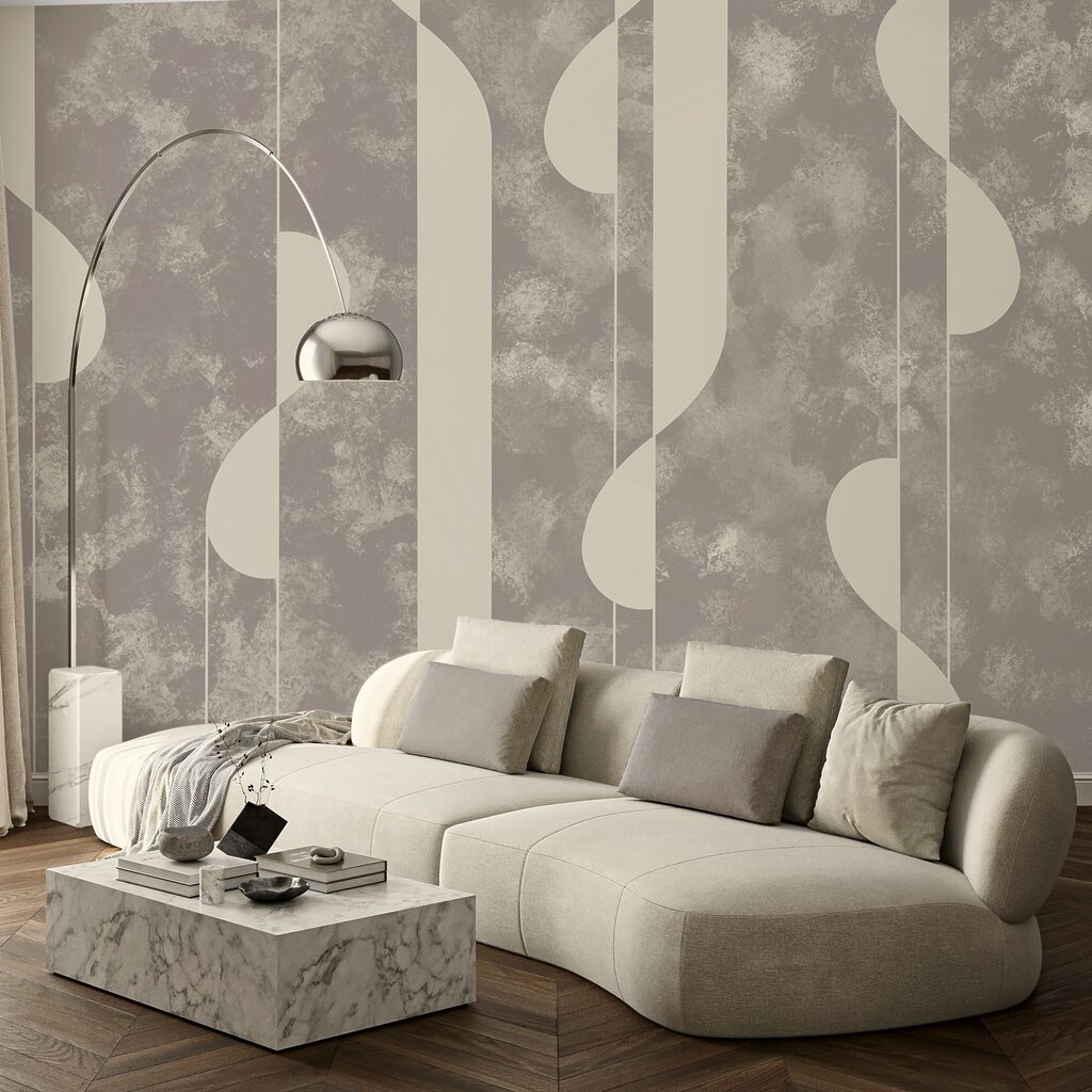 Abstract pattern in soft tones