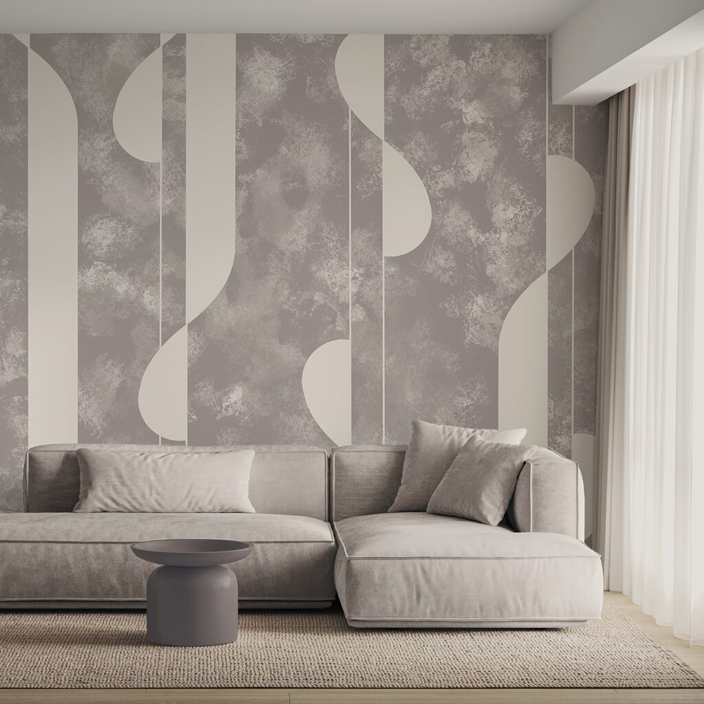 Abstract pattern in soft tones
