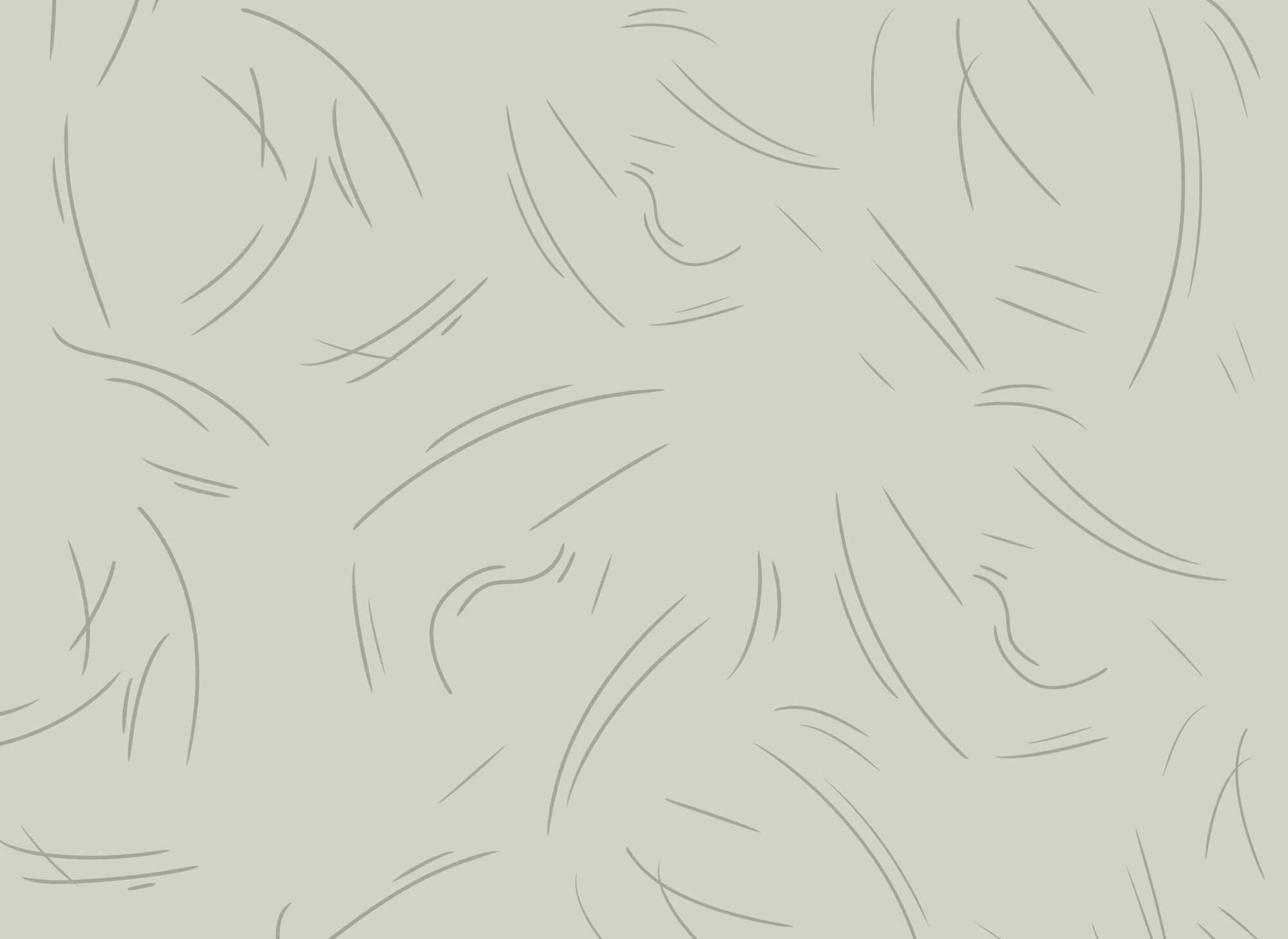 Soft lines create gentle movement