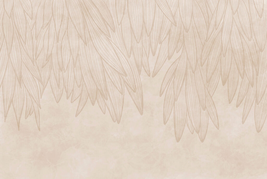 Gentle organic textures in soft tones