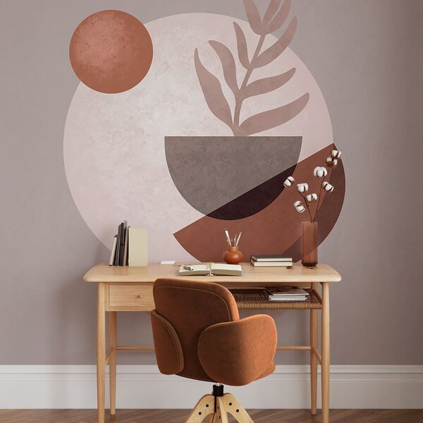 Plant in a pot Wall mural Plant in a pot