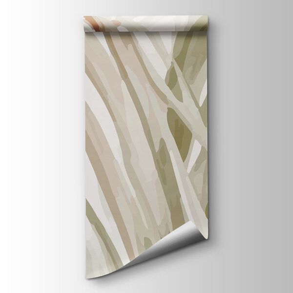 Serene leaves in soft hues