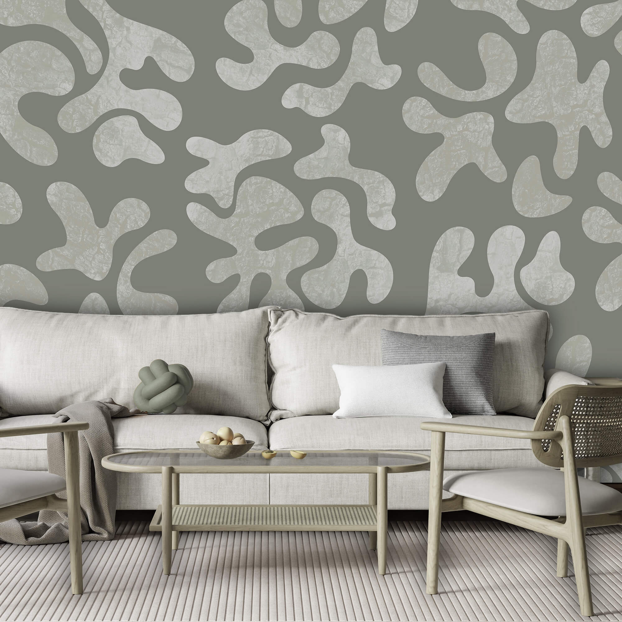 Grey and white pattern