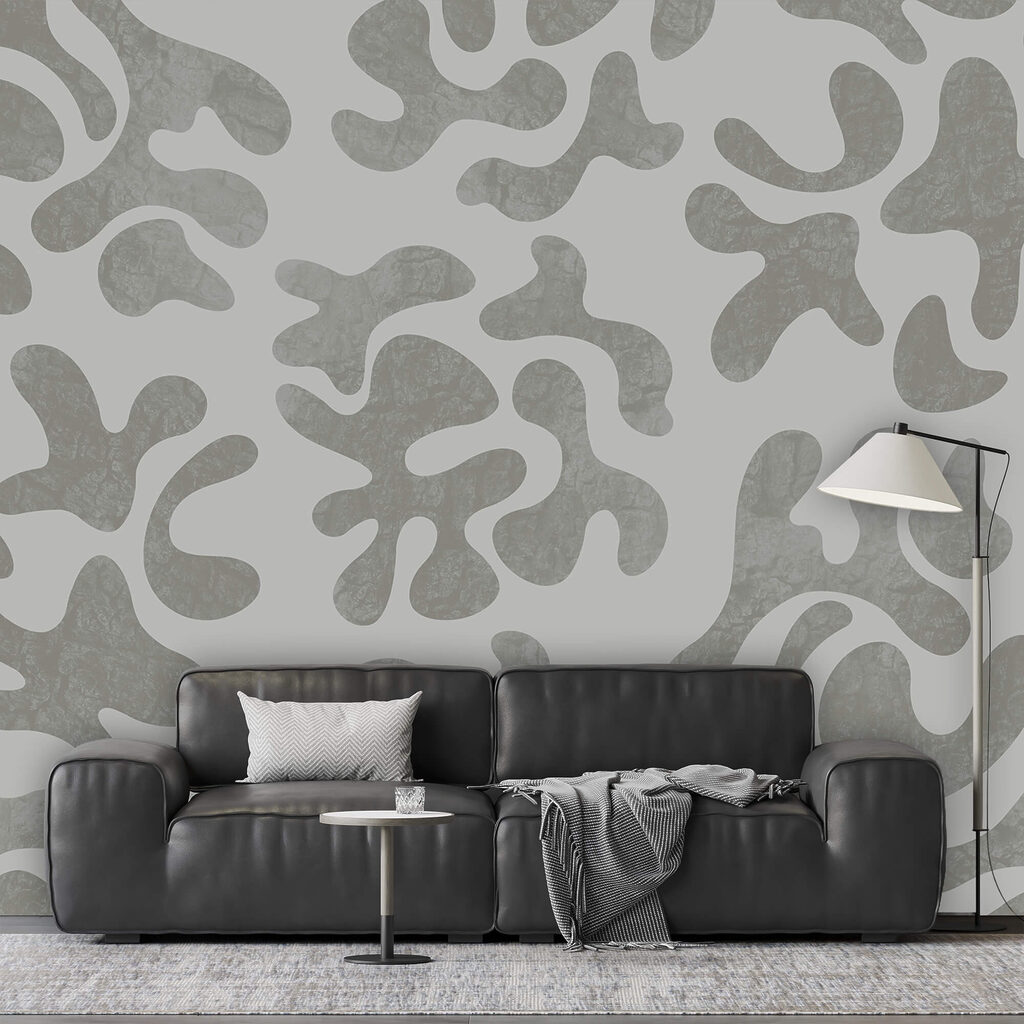 Grey and white pattern