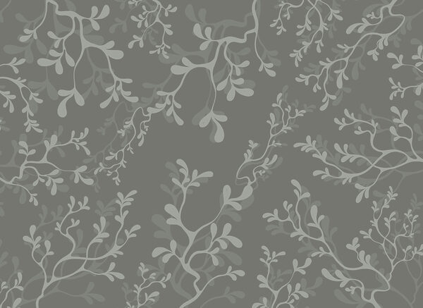 Grey background with branches