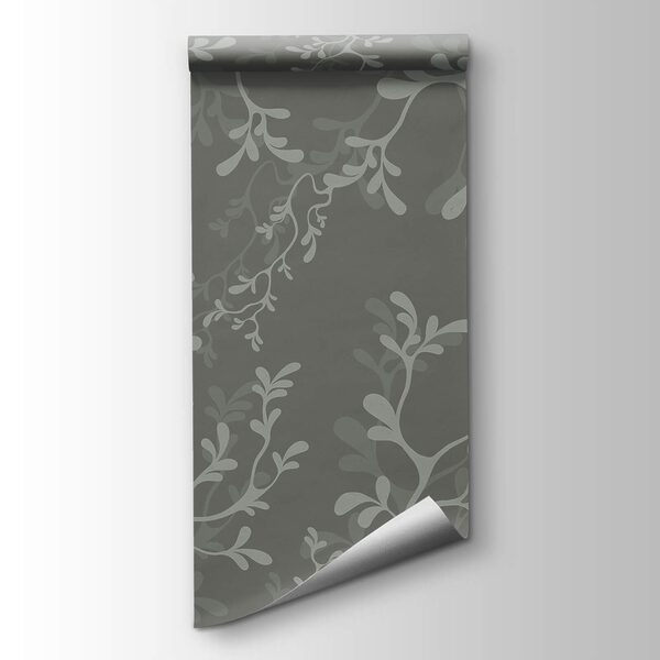 Grey background with branches