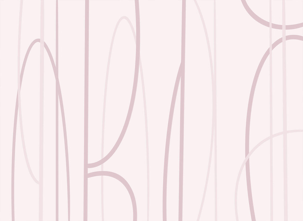 Pink and white background with lines