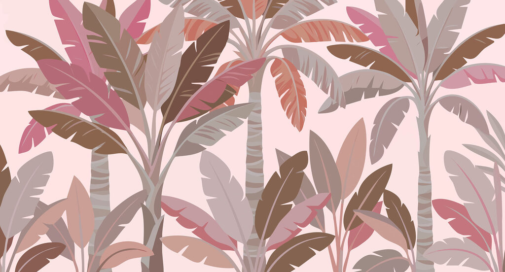 Pattern of palm trees Pattern of palm trees