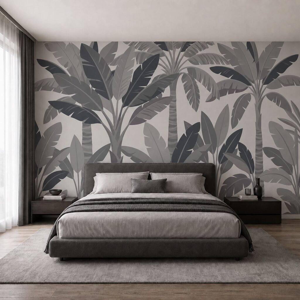 Group of palm trees