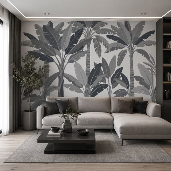 Group of palm trees