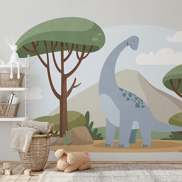 Cartoon of a dinosaur