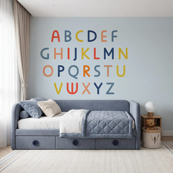 Group of colorful letters Group of colorful letters