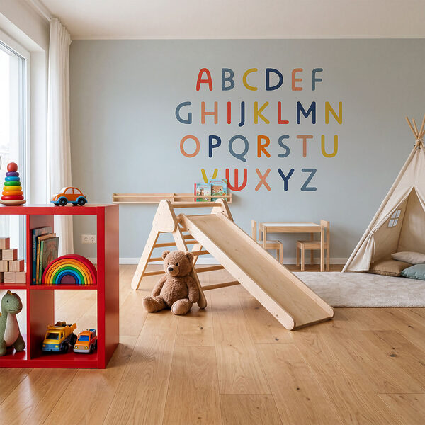 Wall mural Group of colorful letters (SKU: t00749v2) Wall mural Wall mural Group of colorful letters (SKU: t00749v2)