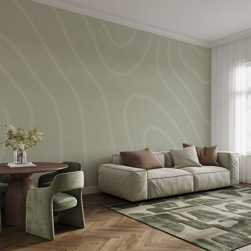 White and gray wavy pattern