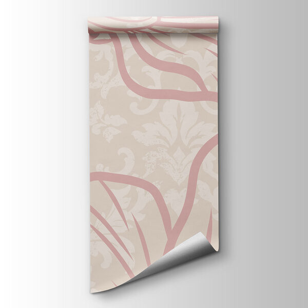 Pink flowers on a white background Pink flowers on a white background