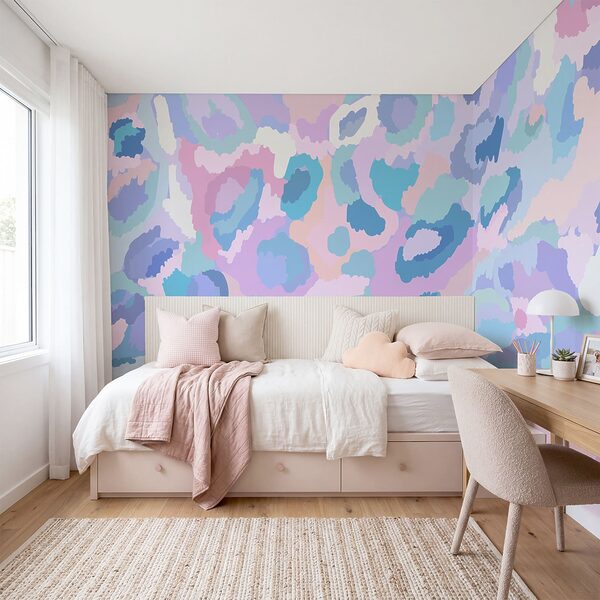 Colorful pattern with spots