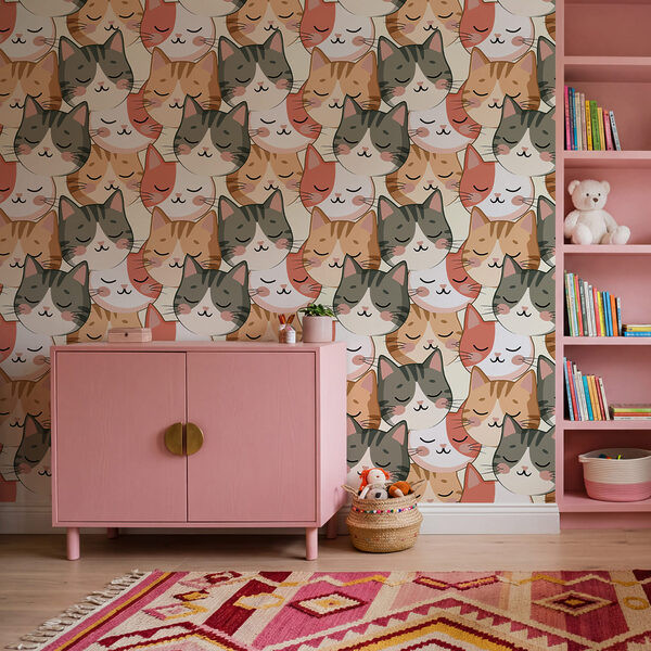 Pattern of cats Pattern of cats