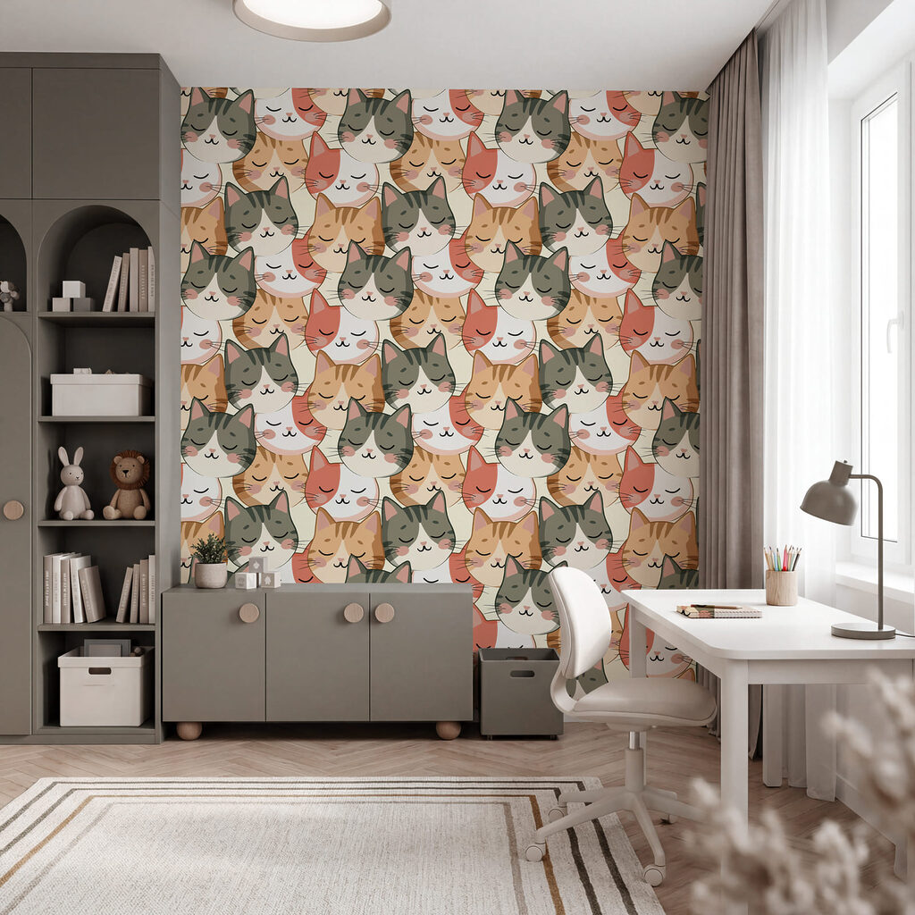 Pattern of cats Pattern of cats