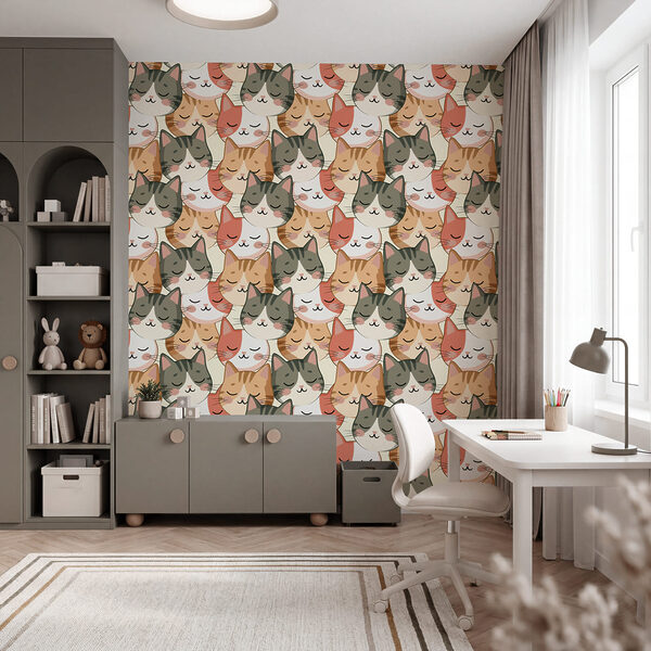 Pattern of cats Pattern of cats