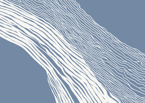 Blue and white background with white lines Blue and white background with white lines