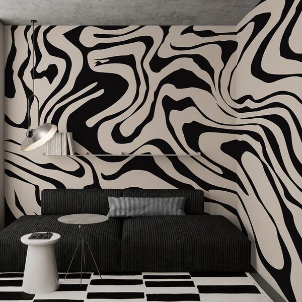 Black and white pattern Black and white pattern
