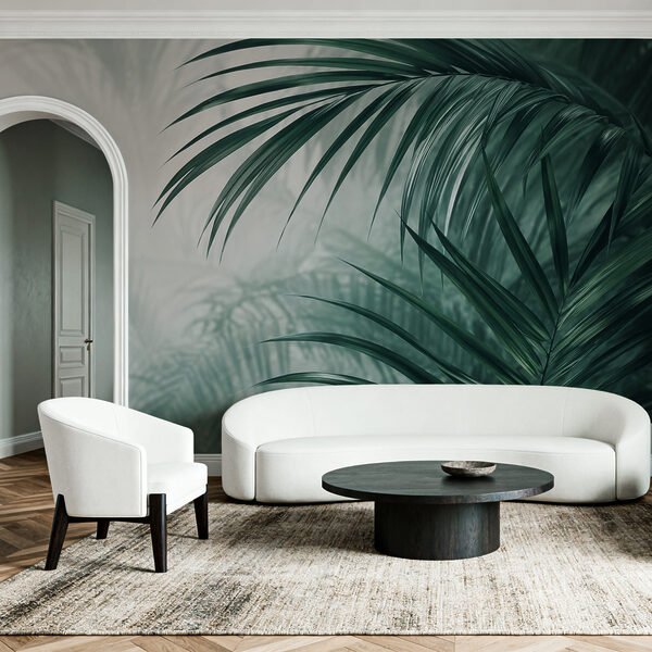 Fresh foliage in a serene setting Fresh foliage in a serene setting