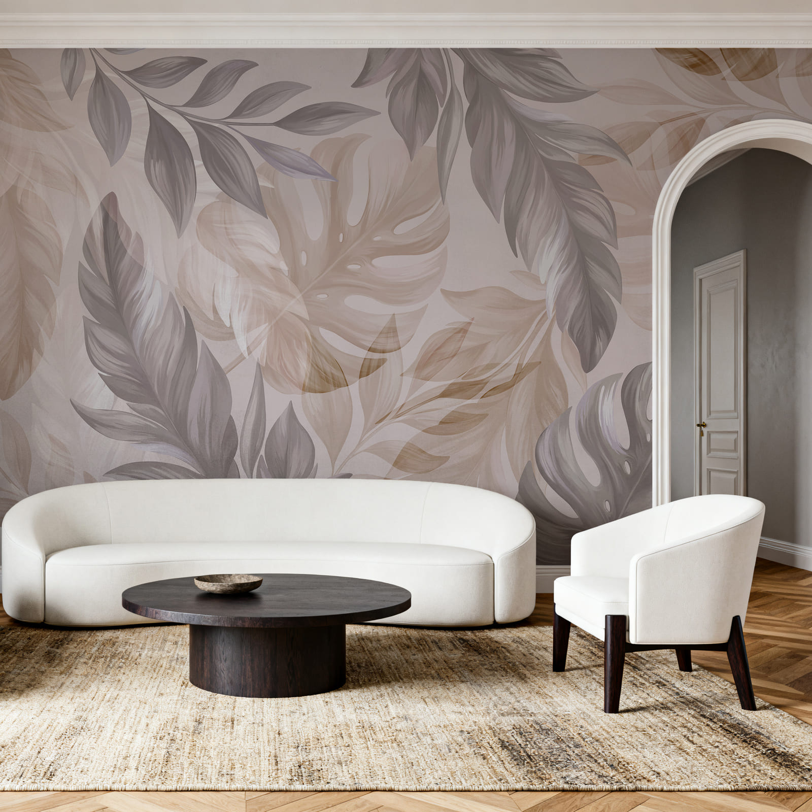 Gentle hues of botanical elegance Gentle hues of botanical elegance