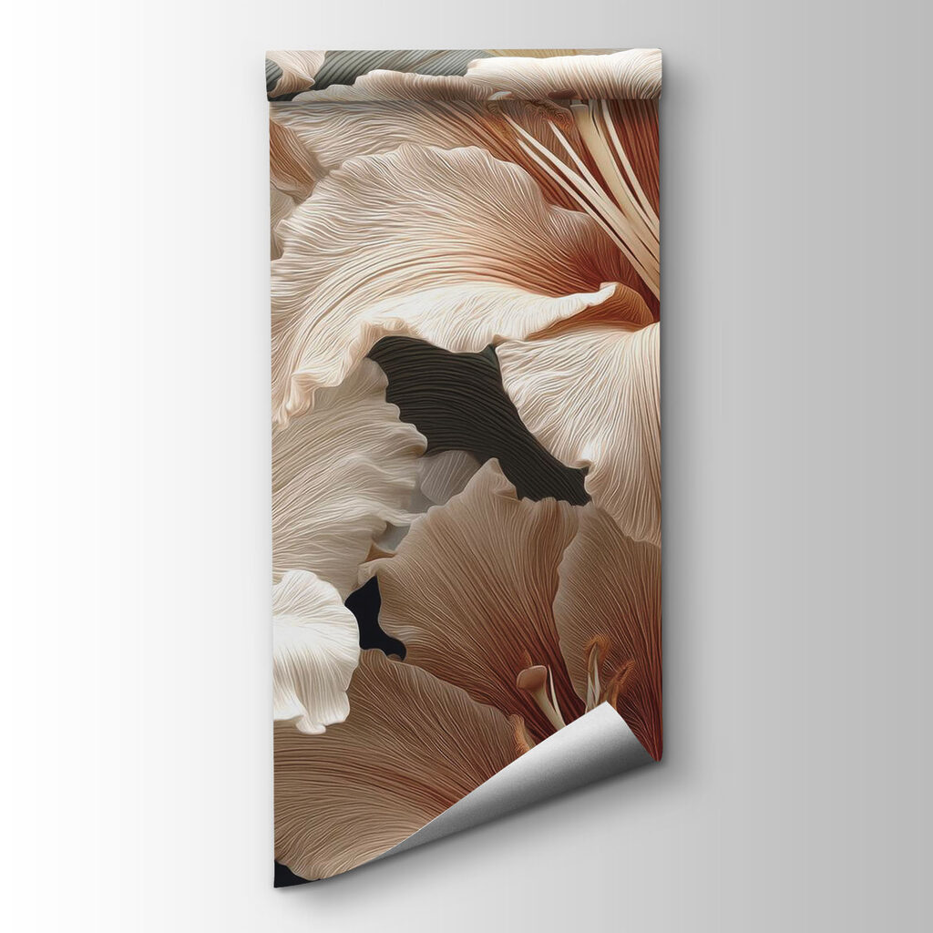 Delicate blossoms in soft hues
