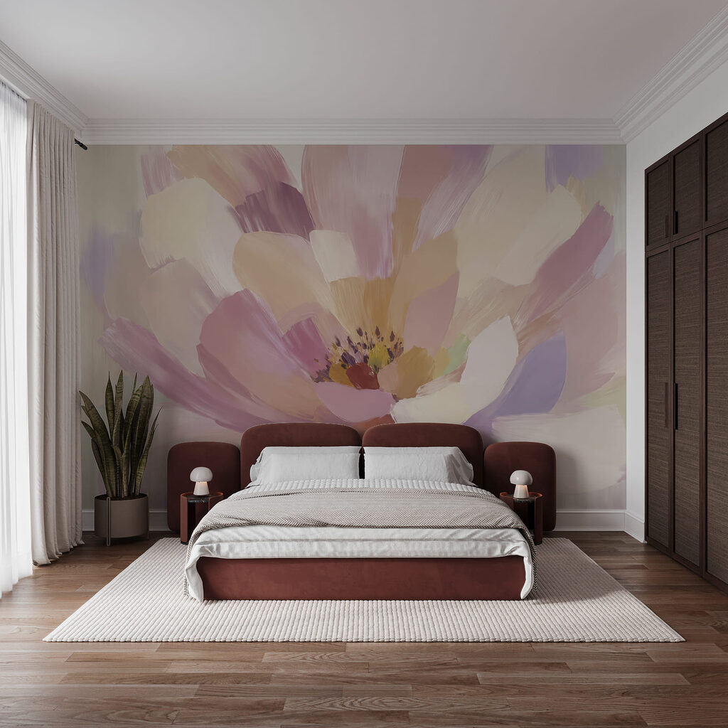 Beautiful flower in soft colors