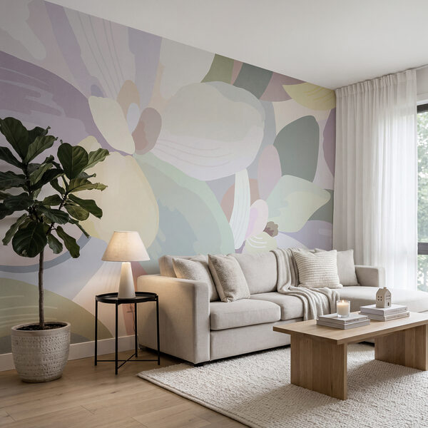 Colorful flower painting