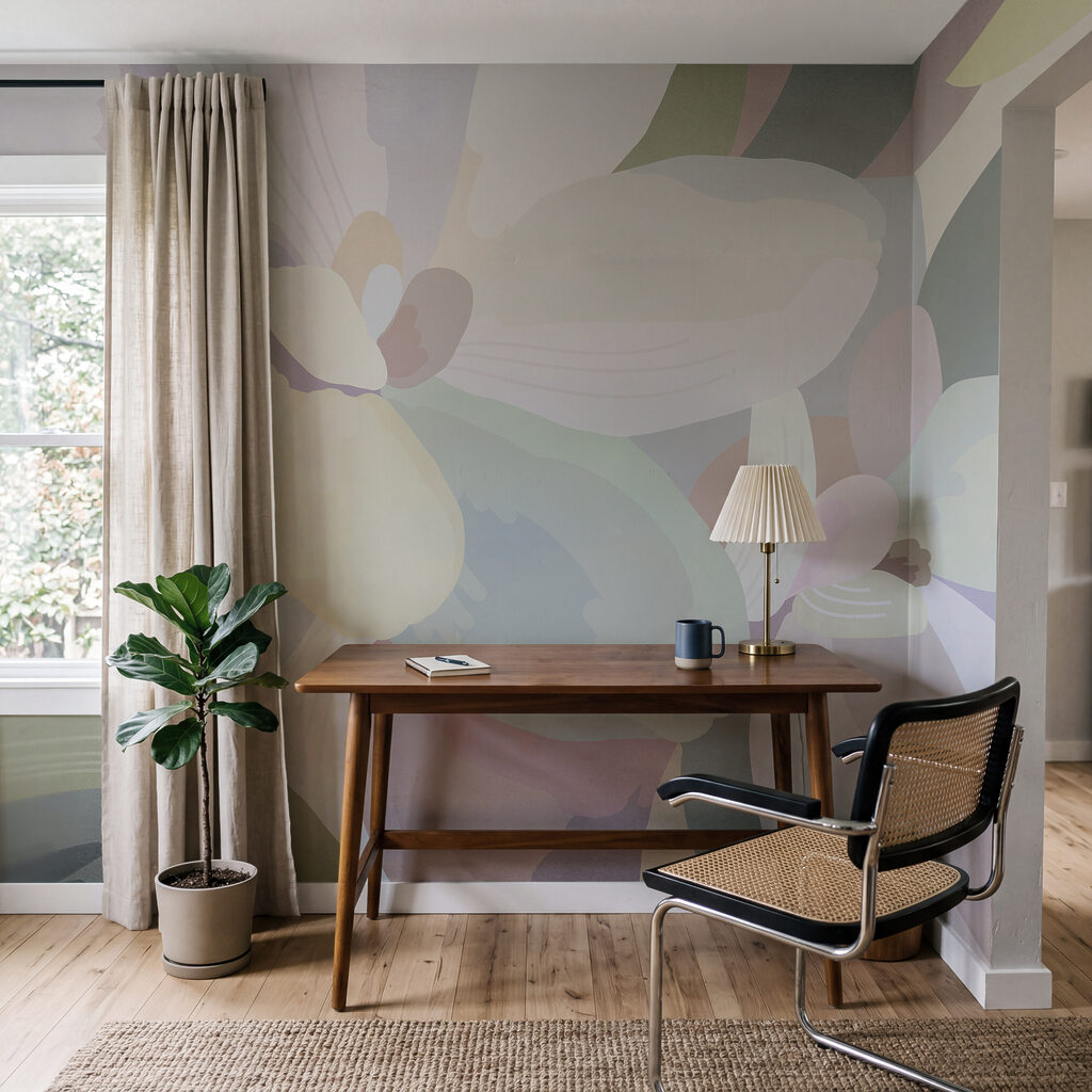 Colorful flower painting