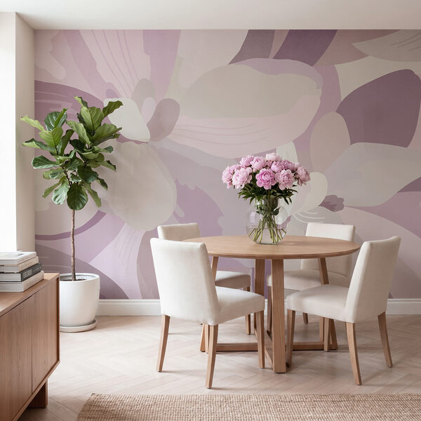 Soft petals in pastel hues