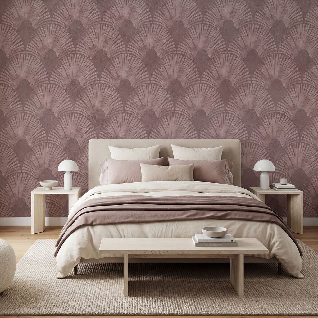 Elegant patterned design in soft tones Elegant patterned design in soft tones