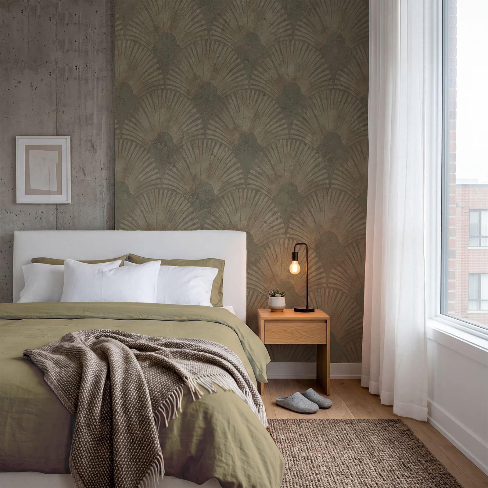 Wallpaper with a pattern Wallpaper with a pattern