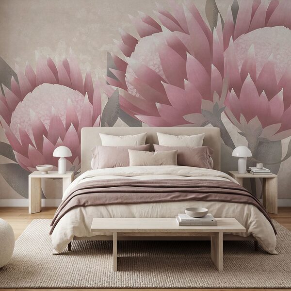 Soft petals in gentle hues Soft petals in gentle hues