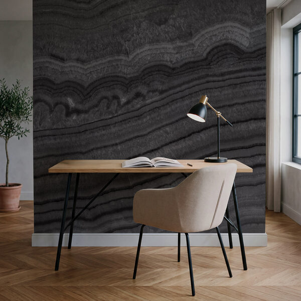 Black and white striped surface Black and white striped surface