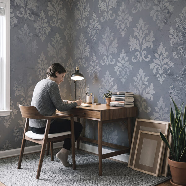 Wallpaper with a pattern