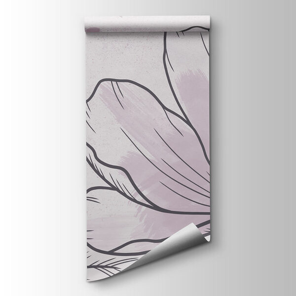 Drawing of flowers and leaves