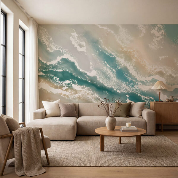 Blue and white clouds