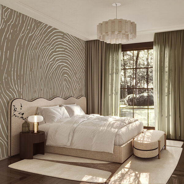 Natural lines create a unique pattern Natural lines create a unique pattern