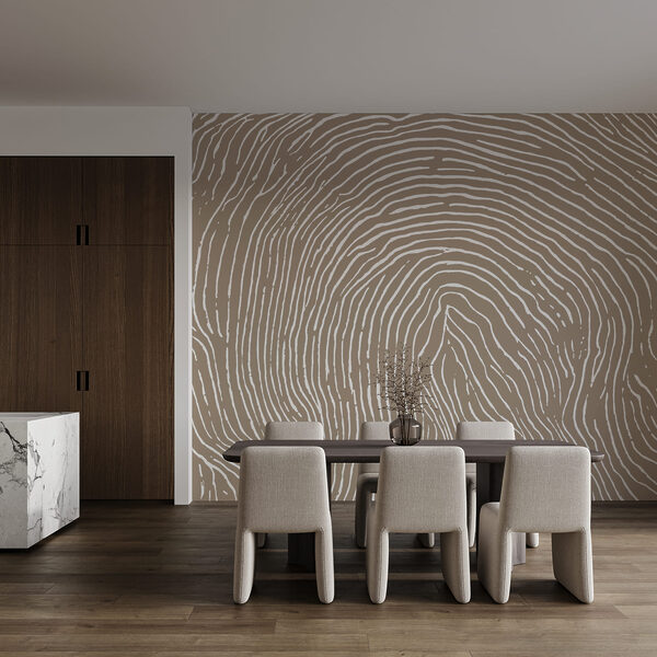 Natural lines create a unique pattern Natural lines create a unique pattern