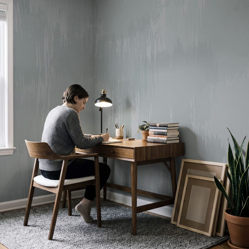 Soft hues create a calming vibe Soft hues create a calming vibe